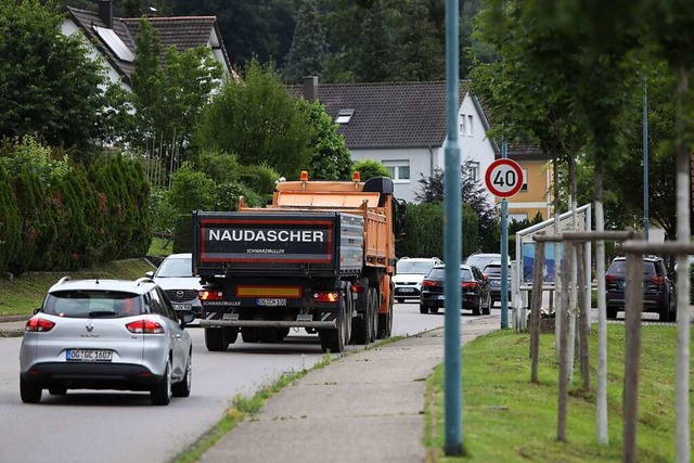 An der B415 hat es eine Verkehrszhlung gegeben.  | Foto: Christoph Breithaupt