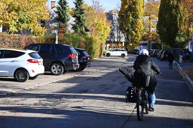 Kein aktuelles Thema, aber mittel- und...trae knnte zur Fahrradstrae werden.  | Foto: Wolfgang Knstle