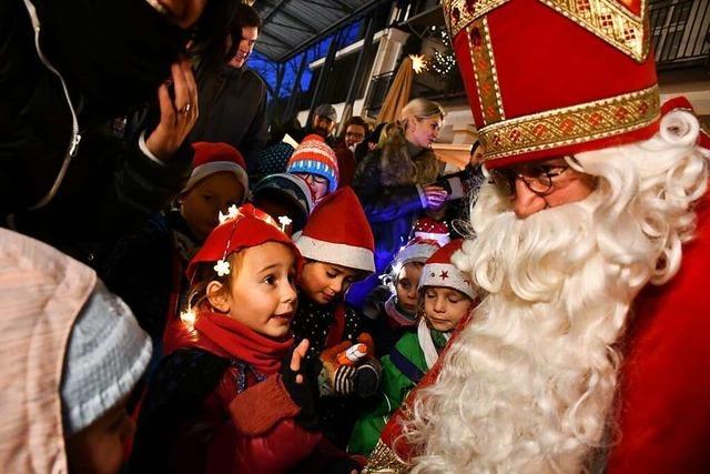 Der Lörracher Weihnachtsmarkt rückt in die neue Mitte