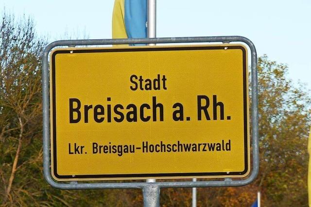 Breisach will den Beinamen Europastadt auf seinen Ortsschildern