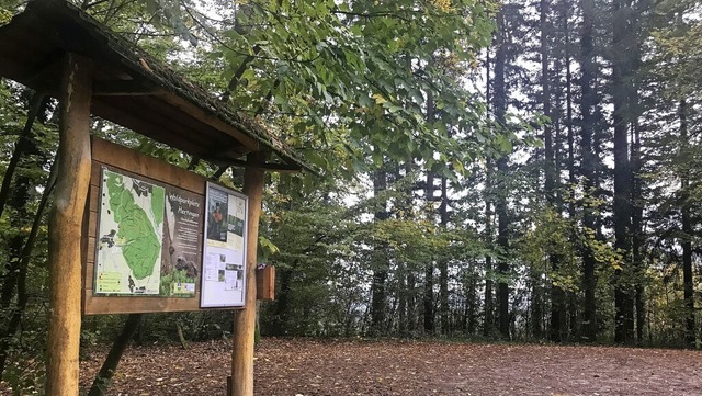 Beim Parkplatz Hertingen gibt es viel ... steht hier die Sitzgruppe noch nicht.  | Foto: Jutta Schtz