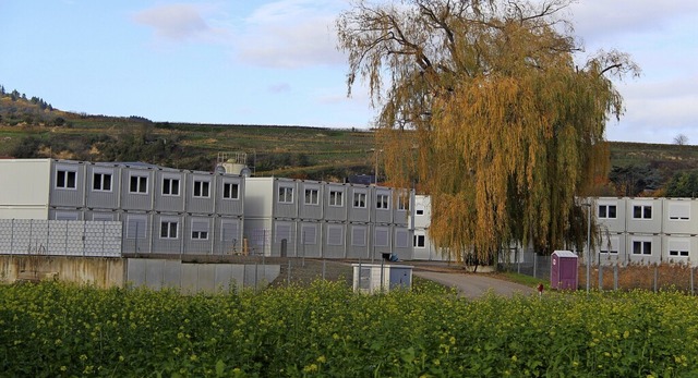 Ein kleines Containerdorf ist am Btzi...er eine vorbergehende Bleibe finden.   | Foto: Horst David