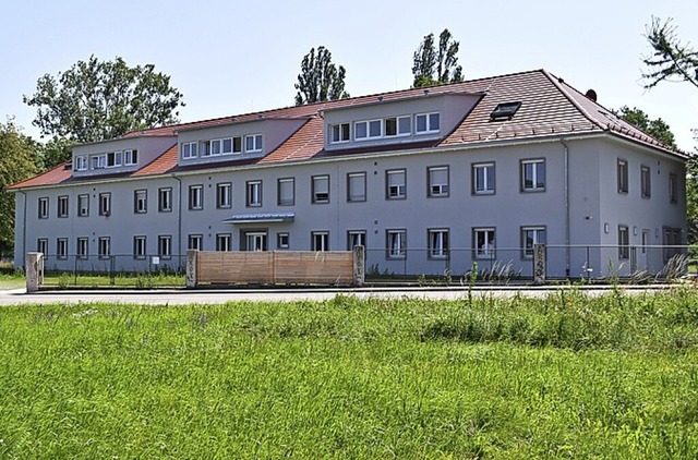 Auch das bereits bestehende Flchtlingswohnheim soll Energie sparen.  | Foto: Thomas Rhenisch