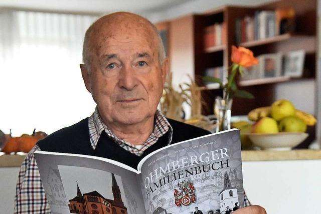 Der Denzlinger Ortshistoriker Dieter Ohmberger denkt auch mit 85 Jahren nicht ans Aufhören