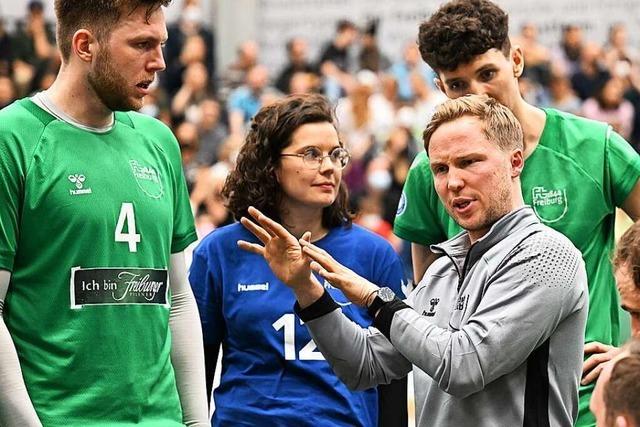 Johanna Ewald behauptet sich in der Mnnerwelt des FT-Volleyballs