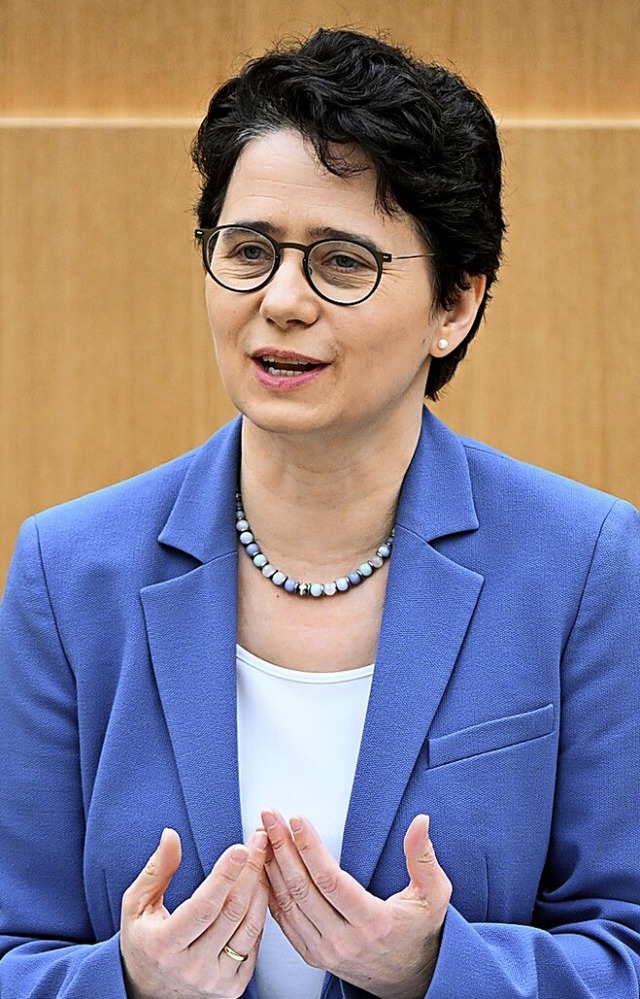 Justizministerin Marion Gentges  | Foto: Bernd Weibrod