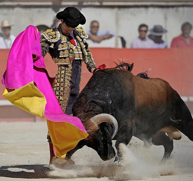 Ein Stierkampf in Nimes vor zehn Jahren  | Foto: Yoan Valat