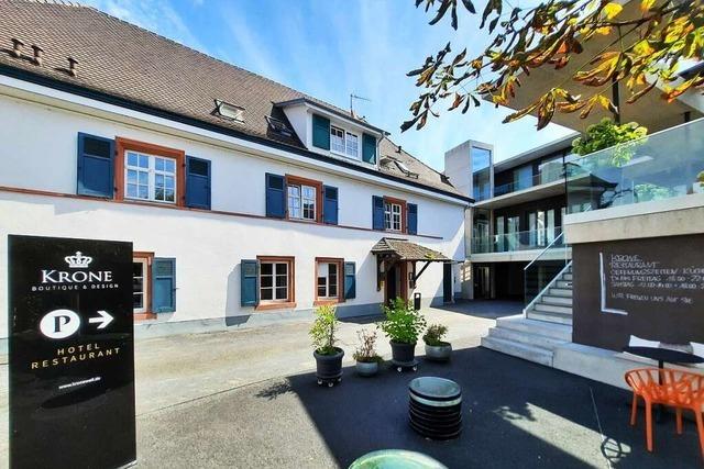 Das Traditionsgasthaus Krone steht in Weil am Rhein zum Verkauf