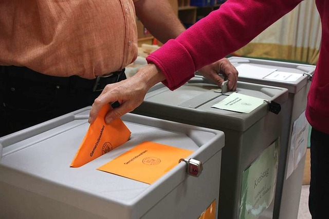 Kommunalwahlen  mit unechter Teilortsw...b es oft viele ungltige Stimmen gibt.  | Foto: Martin Wendel