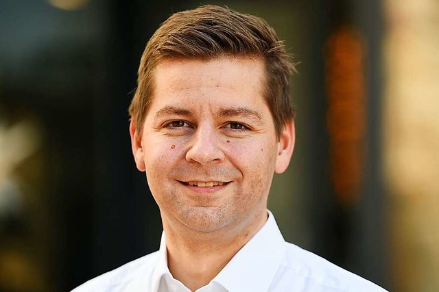 Einstimmig wiedergewhlt: Freiburgs FDP-Vorsitzender Hartmut Hanke  | Foto: Rita Eggstein