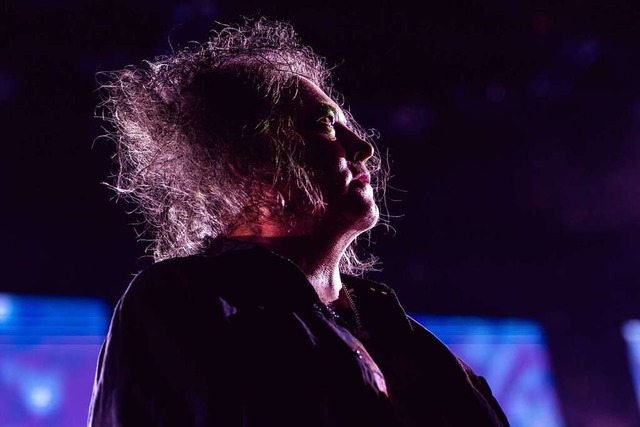 Robert Smith ist derzeit mit seiner Band The Cure auf Europatournee.  | Foto: Mairo Cinquetti (dpa)