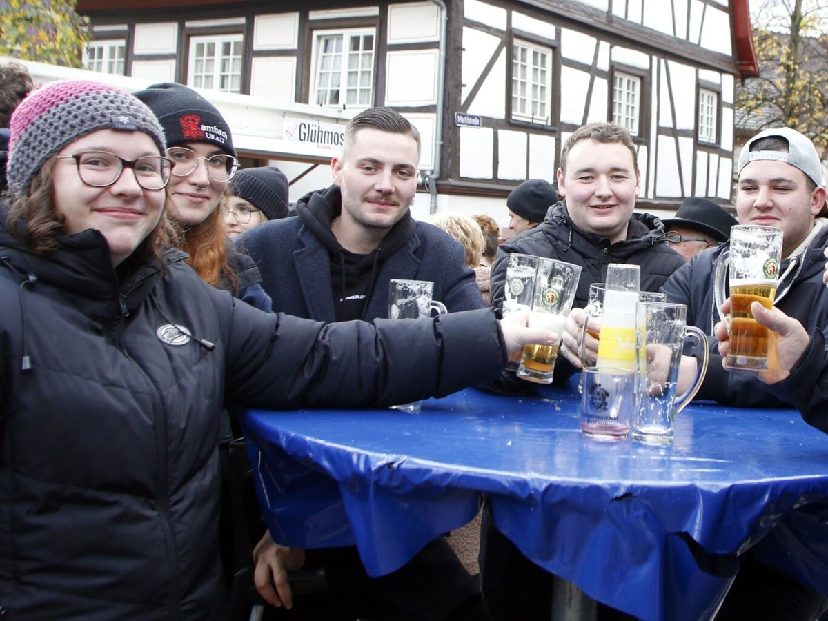 Der Katherinmarkt lockte die Menschen mit einem bunten Angebot