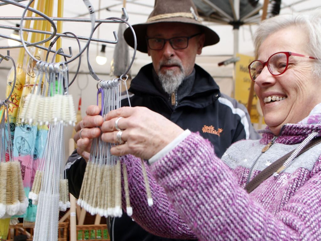 Der Katherinmarkt lockte die Menschen mit einem bunten Angebot