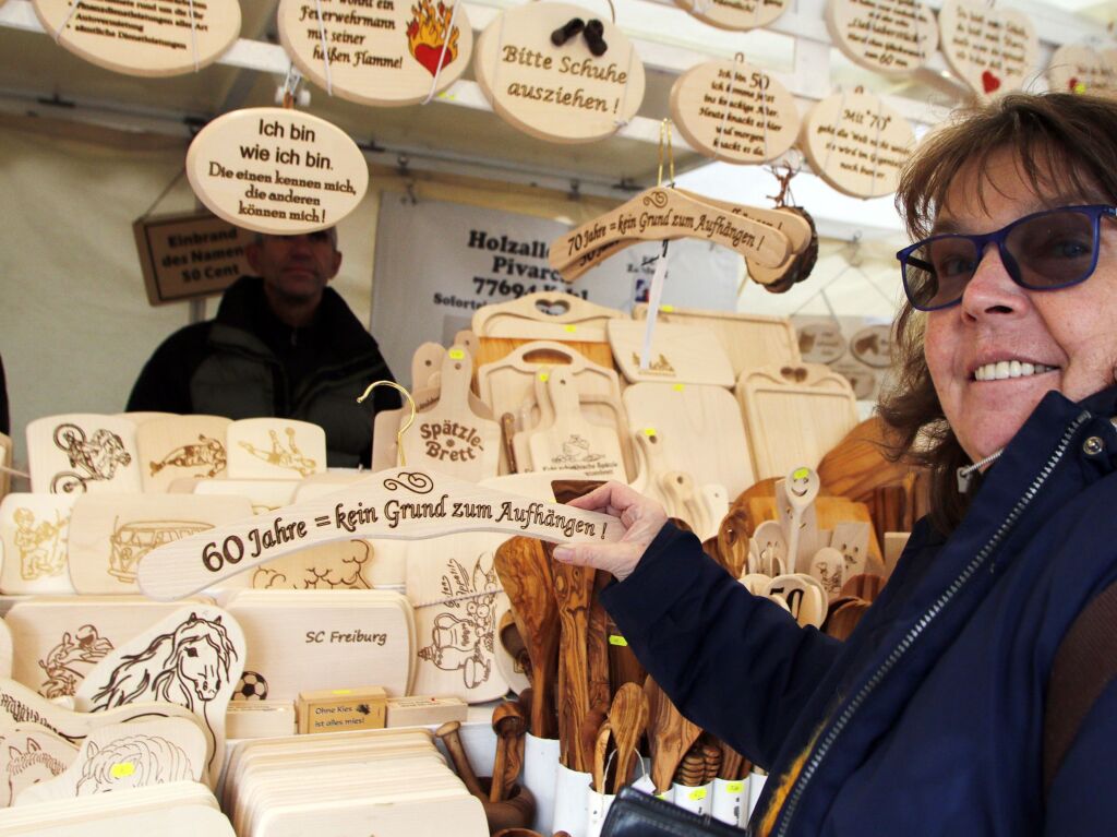 Der Katherinmarkt lockte die Menschen mit einem bunten Angebot