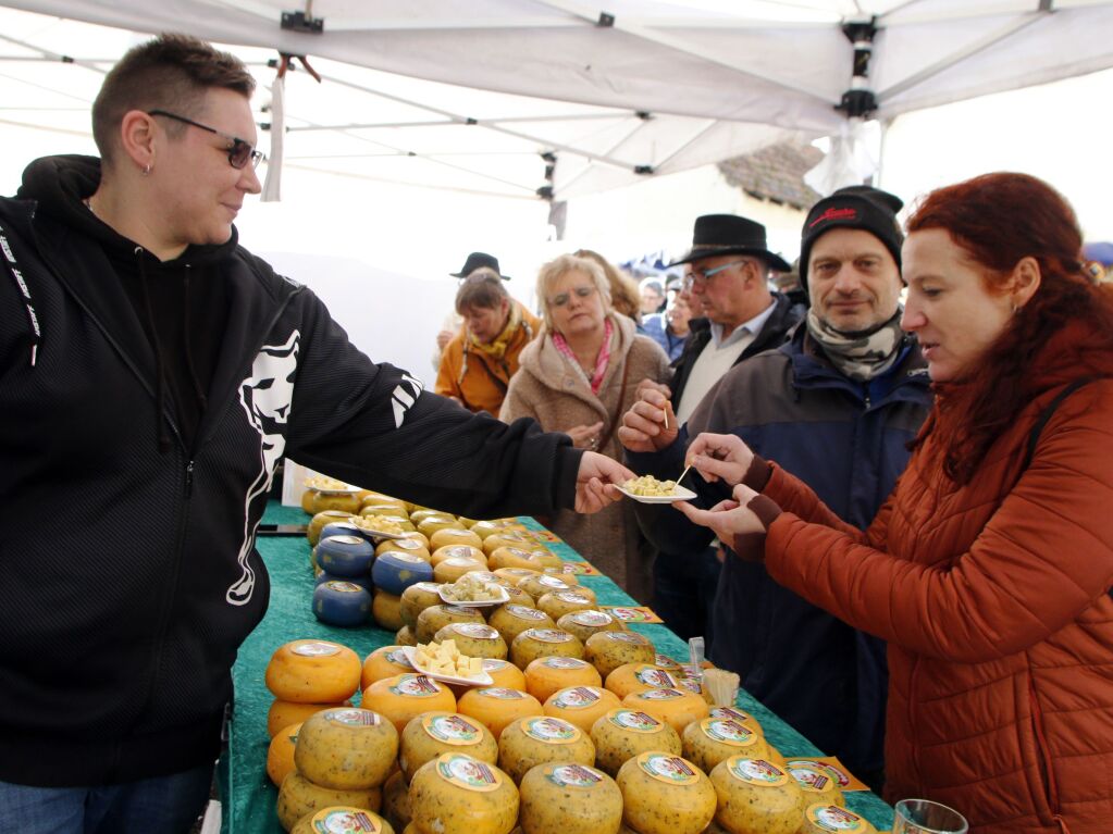 Der Katherinmarkt lockte die Menschen mit einem bunten Angebot