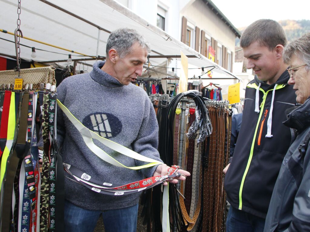 Der Katherinmarkt lockte die Menschen mit einem bunten Angebot