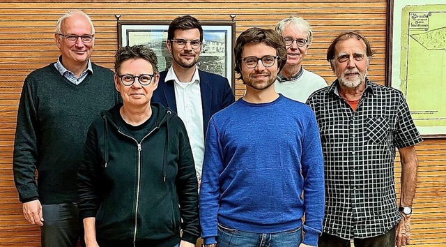 Der neue Vorstand (von links): Christo...m Bild ist Matthias Seelmann-Eggebert)  | Foto: Carmen Flum