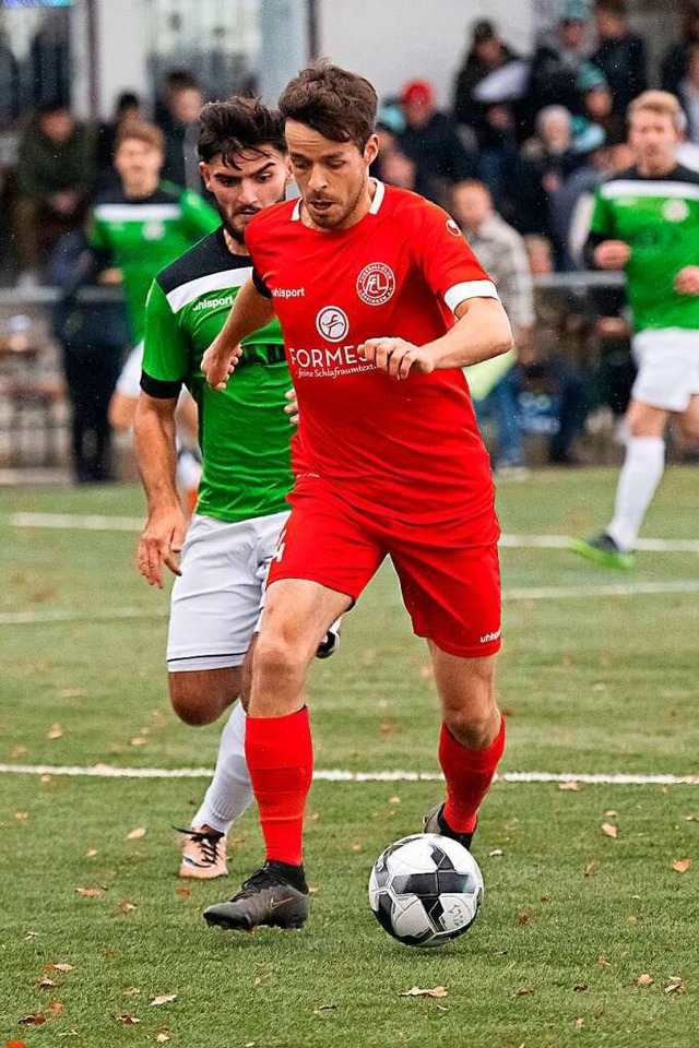 Der Lffinger Simon Weienberger zeigt... gegen Furtwangen eine 0:1-Niederlage.  | Foto: Wolfgang Scheu