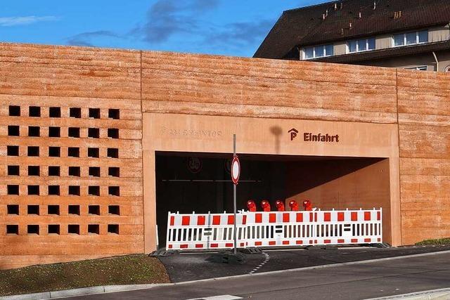 Neues Parkhaus in Neuenburg soll Ende November öffnen