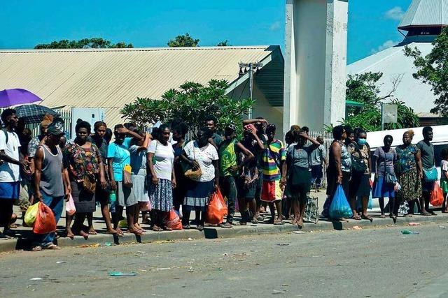 Starkes Erdbeben erschttert Salomonen - Tsunami-Warnung aufgehoben