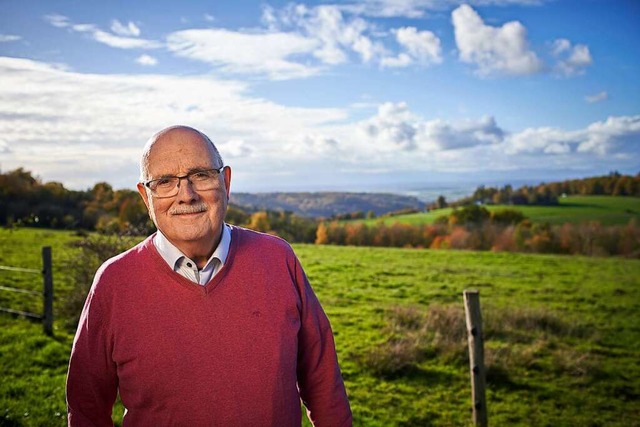 Walter Caroli feiert heute seinen 80. ...ard bezeichnet er als sein Lebenswerk.  | Foto: Michael Bode