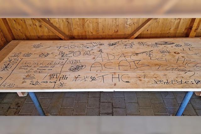 Unverständnis über Vandalismus in Jugendschutzhütte