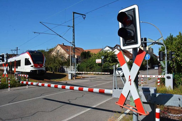 Ein Ergebnis des Weiler Fuverkehrs-Ch...-Bahn-Halts sollen aufgewertet werden.  | Foto: Hannes Lauber