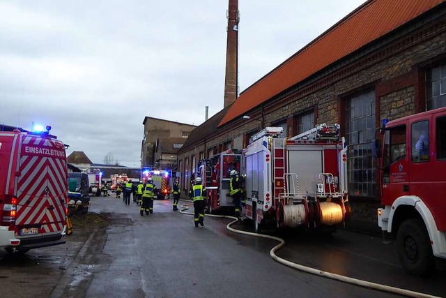 Die Feuerwehr war frher oft im Einsat...tehen kann, ist nach wie vor ungewiss.  | Foto: Sabine Ehrentreich