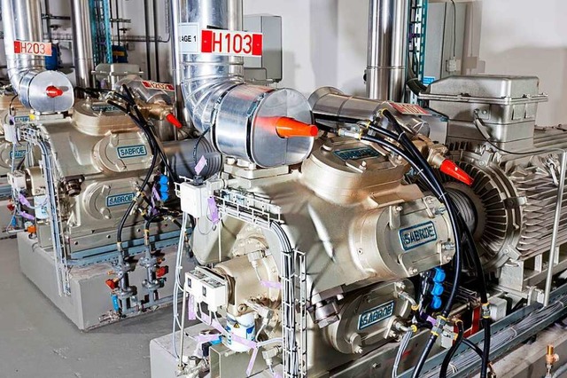 Die Geothermieanlage in Riehen wird re...ärme dem Fernwärmenetz zugeführt wird. | Foto: Wärmeverbund Riehen Die Geothermieanlage in Riehen wird re...ärme dem Fernwärmenetz zugeführt wird. | Foto: Wärmeverbund Riehen