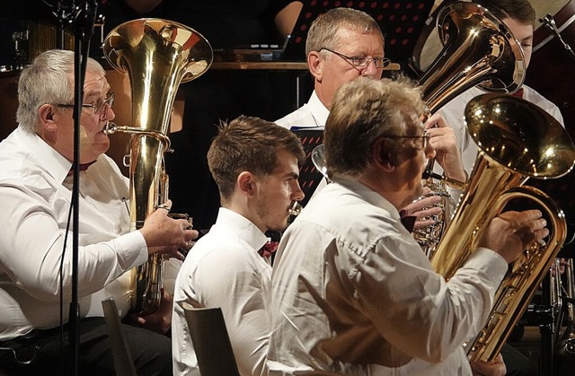 Mir strahlendem Blserklang wartet der Musikverein am Samstag auf.  | Foto: Hans-Jrgen Hege