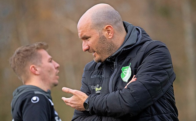 DJK-Trainer Benjamin Gallmann hat aus ...desliga einen Titelfavoriten geformt.   | Foto: Wolfgang Scheu