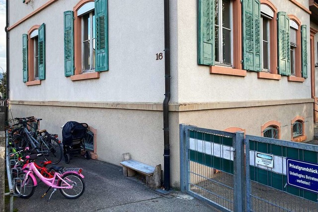 Noch stehen Kinderrder vor dem Kinder...soll er in der Realschule unterkommen.  | Foto: Annemarie Rsch