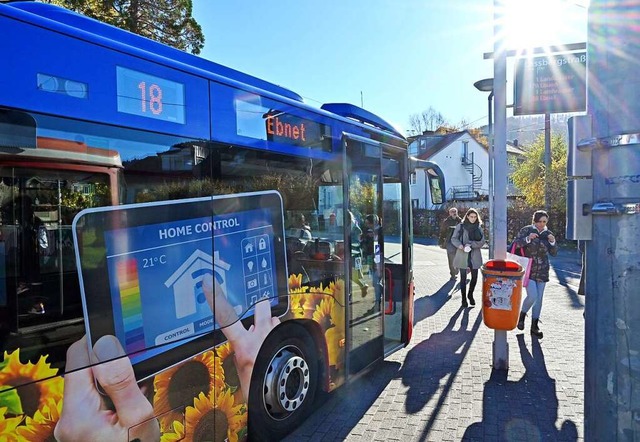 Zwischen Littenweiler und Ebnet sollen bald Elektrobusse zum Einsatz kommen  | Foto: Michael Bamberger