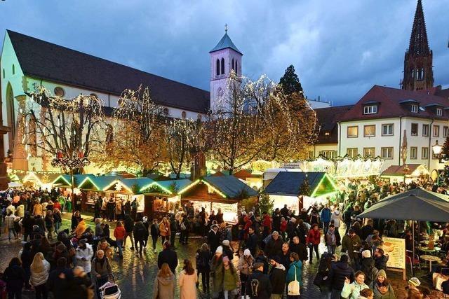 Stand auf dem Freiburger Weihnachtsmarkt vorbergehend wegen Hygienemngeln geschlossen