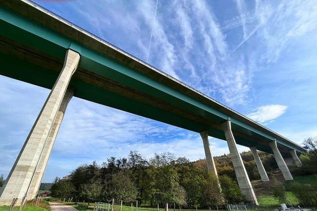 Standsicherheit der Dultenaugrabenbrücke an der A98 ist bis Mitte 2023 zu erreichen