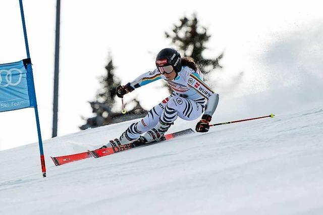 Die Erderwärmung lässt die Freiburger Skirennläuferin Ronja Wiesler nicht kalt