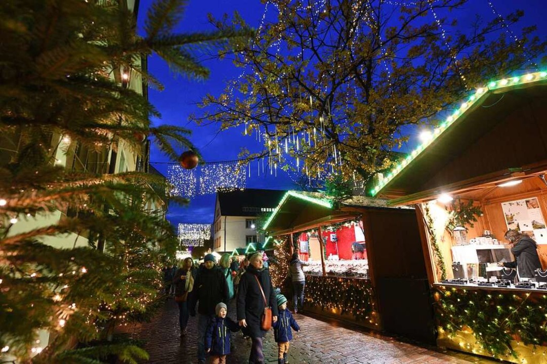 Besonders beliebt: der Weihnachtsmarkt Freiburg  | Foto: Rita Eggstein