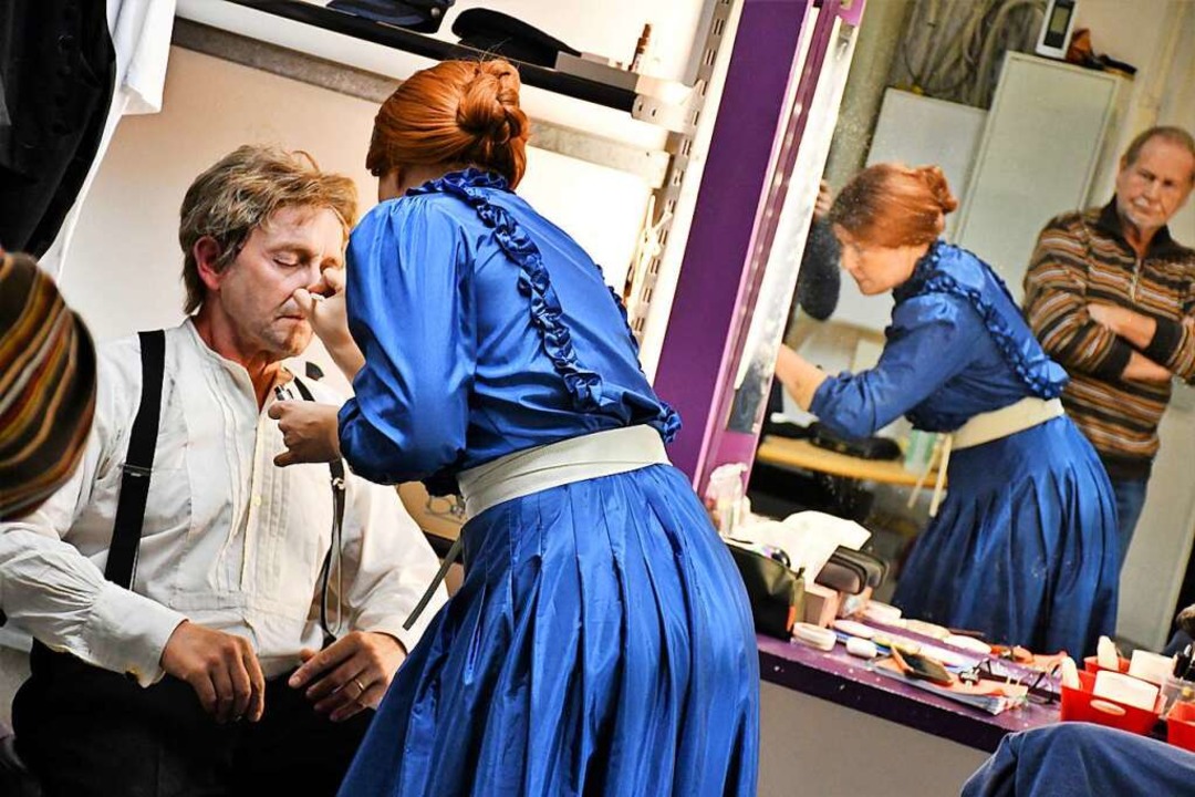 Aufwndige Maske  | Foto: Barbara Ruda