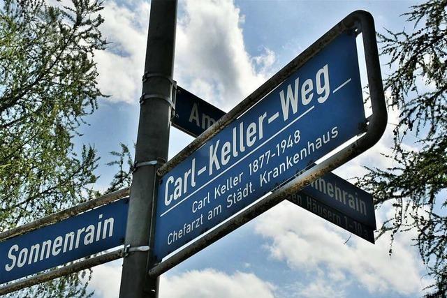 Der Carl-Keller-Weg in Lörrach wird umbenannt