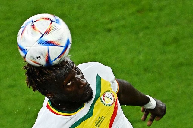 Senegals Spieler Famara Diedhiou  | Foto: MANAN VATSYAYANA (AFP)