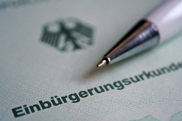 Auslnder in Deutschland sollen bald l...e Staatsangehrigkeit erhalten knnen.  | Foto: Marijan Murat