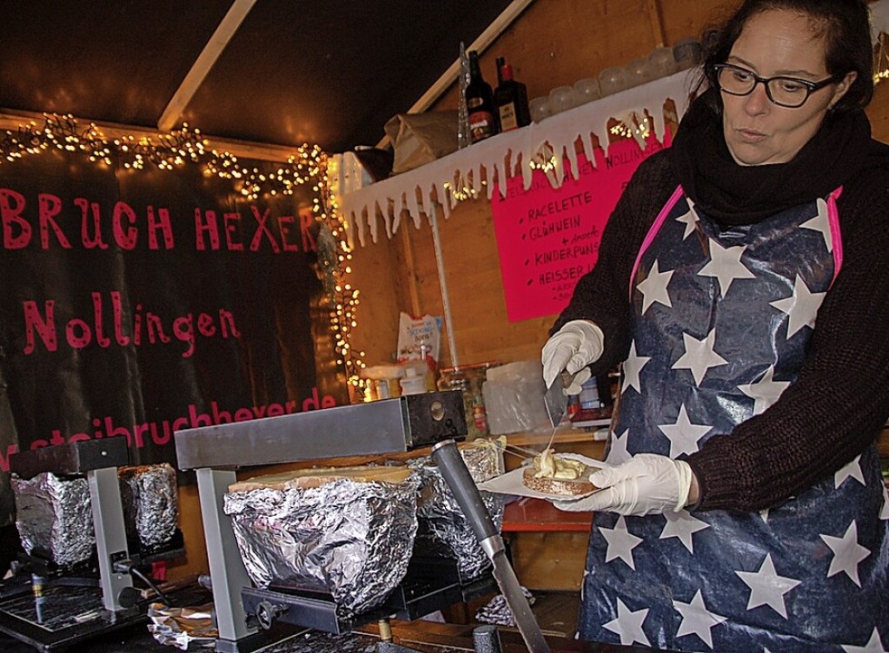 Auch Raclette gehört zum kulinarischen Angebot.  | Foto: Petra Wunderle