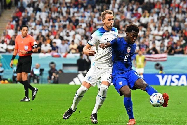Das Spiel zwischen England und den USA endet ohne Tore