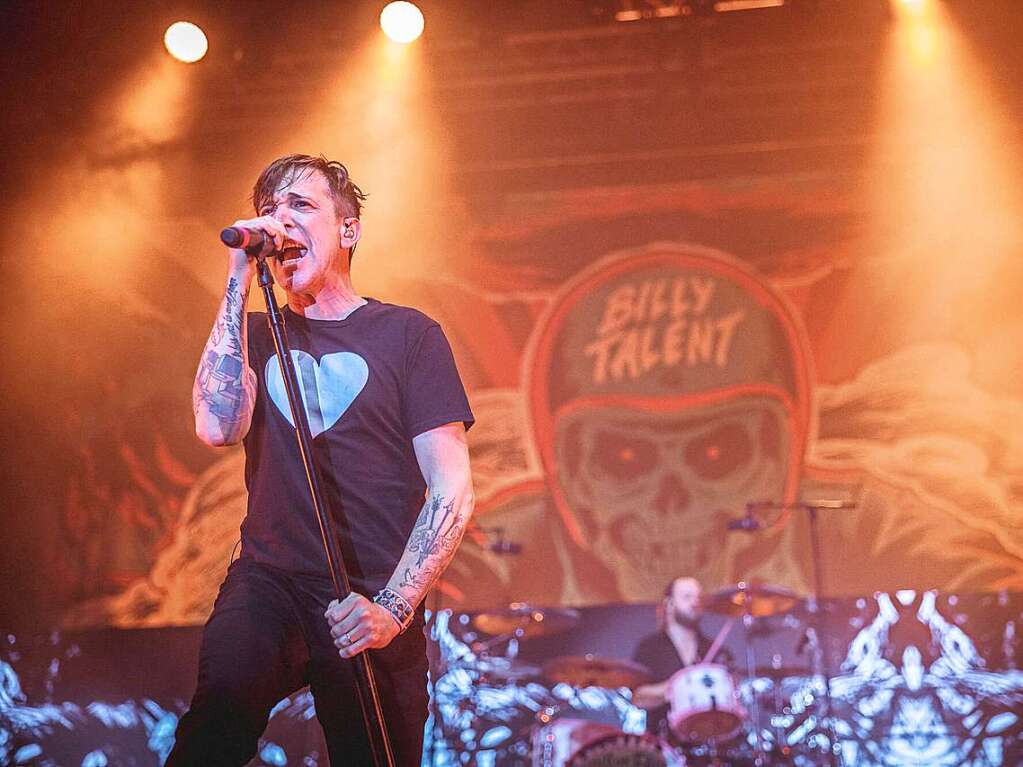 Billy Talent um Snger Benjamin Kowalewicz gelten als erfolgreichste Rockband Kanadas.