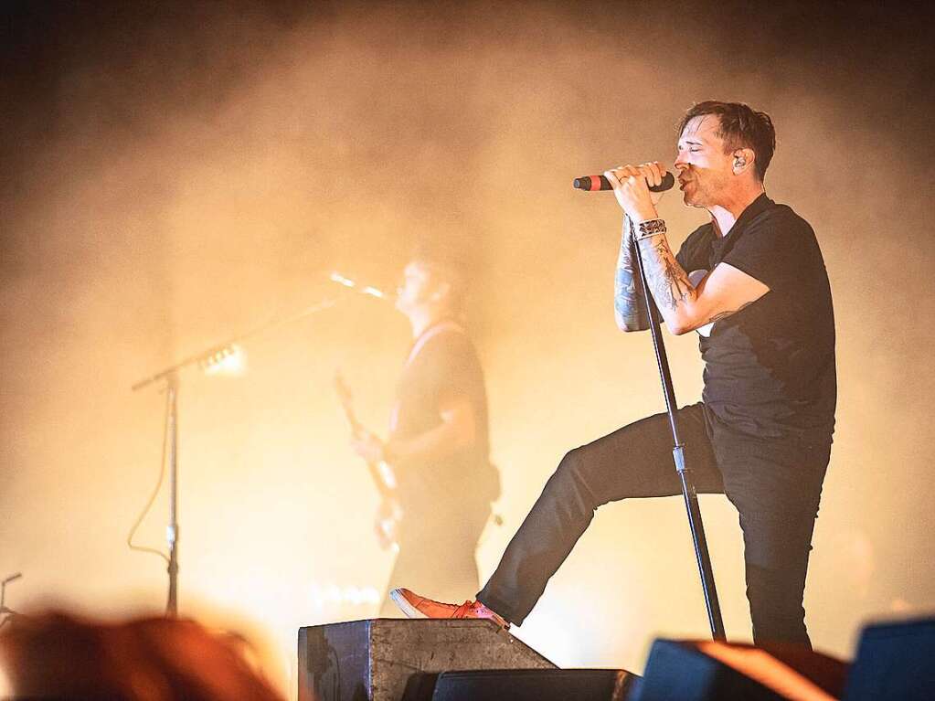 Billy Talent um Snger Benjamin Kowalewicz gelten als erfolgreichste Rockband Kanadas.