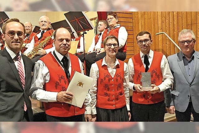 Glückwünsche aus Stuttgart für Oberbergens Musiker