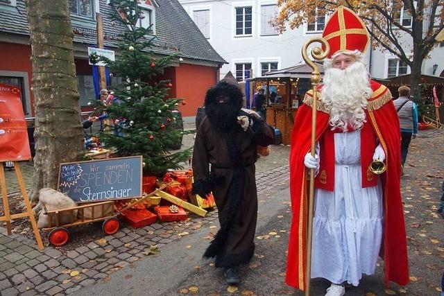 In Herbolzheim und Kenzingen hatte auch der Nikolaus viel Vergngen