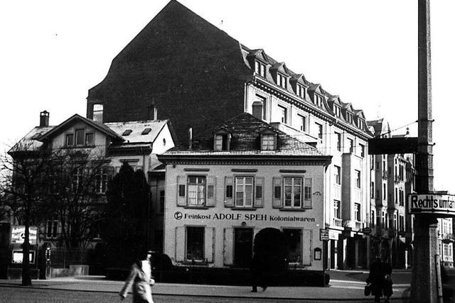 Fr ein Geschftshaus in Freiburg-Wiehre mussten historische Gebude weichen