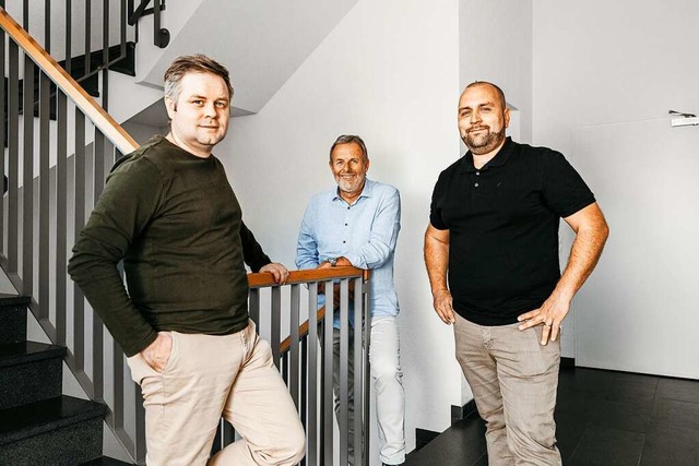 Das neue Trio von Wolters &amp; Kolleg...mann, Michael Wolters, Maiko Klausmann  | Foto: Raphael Overhues