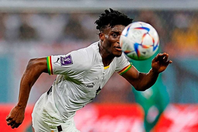 Ghanas Mittelfeldspieler Mohammed Kudus  | Foto: KHALED DESOUKI (AFP)